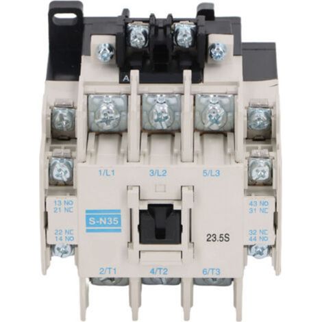 Contacteur ca coque PC cuivre argent Contact 4NO 4NC 3 pôles électromagnétique 50 60HZ 60A 380V (1/5)