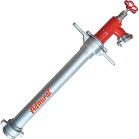 Admiral boca de incendios STORZ aluminio DN 80 1xC-salida, 1 válvula - 1090AV-80-C