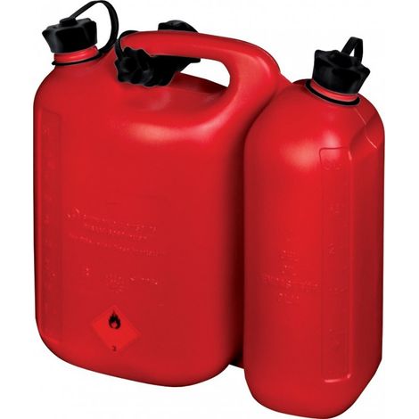 hünersdorff bidón doble de combustible con capacidad 5,5 + 3 l - 825000