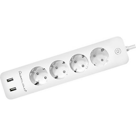Homcloud EPS16A4 Ciabatta multipresa Smart 4 posti con cavo da 1,8m &8211 4 Prese Schuko + 2 USB WiFi (1/5)