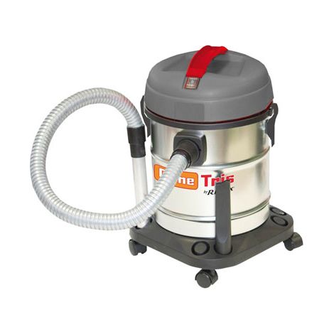 Bidon vide cendres CENETRIS cendres froides, eaux, poussières (3 en 1), à moteur électrique 1200W, 25L +accessoires