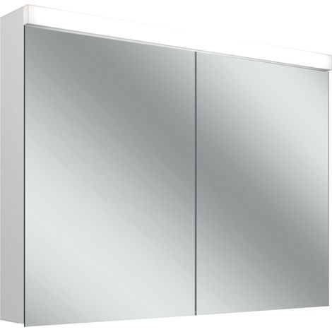 Armario con espejo LOW plus 15 LED, 2 puertas 50/50cm, (1/5)