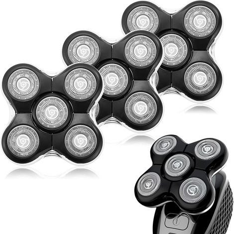 3 Têtes de Rasage de Rechange Compatibles Remington RX5, XR1500, XR1501 et XR7000, Lames de Rasoir Électrique (1/5)
