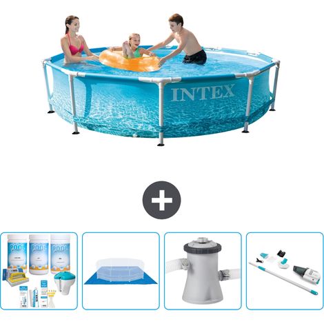 Frame Pool Rund - 305x76 cm - 5-teilig S20969 (1/5)
