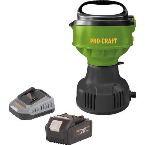 Pompa galleggiante a batteria Procraft CPN22bb 20 V 3200 l/h + 1x batteria 4,0 Ah + caricabatteria
