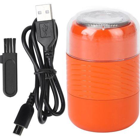 Tondeuse À Barbe Électrique - Rechargeable USB - Usage Sec Et Humide - Batterie Intégrée 300 mAh - Pour Homme (1/5)