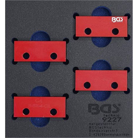 Insert de Servante d Atelier 1/6 - Jeu d'Outils Verrouillage Arbre à Came Alfa Romeo Lancia 3.0l V6 24V - Précision - D-Work (1/5)