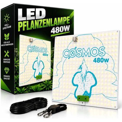 Cosmos 480 W LED lampe horticole – spectre complet Grow lampe (1/5)