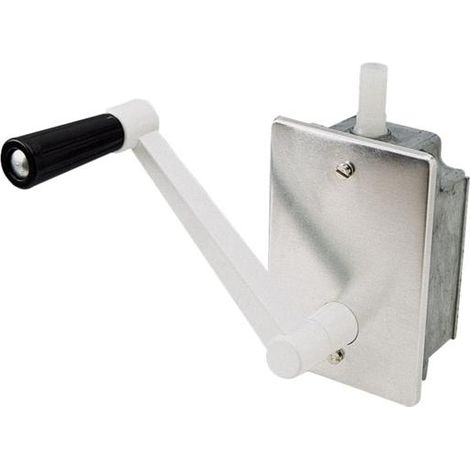 Torno persianas - Placa aluminio. Blanco (1/3)