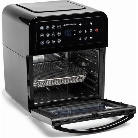 FORNO FRIGGITRICE AD ARIA 12L LUCIFER MELCHIONI FAMILY CON RIPIANI 1800W