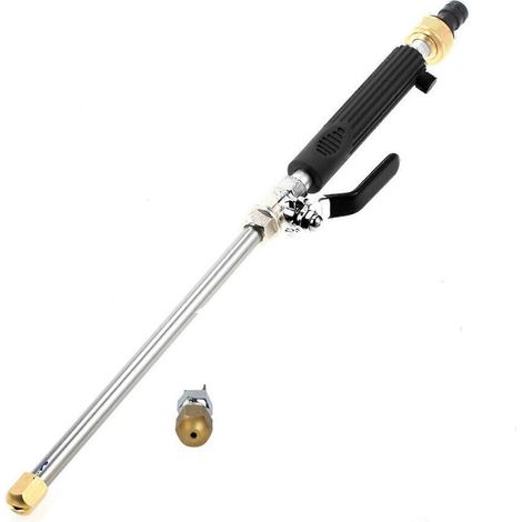 Universal Garden Hose Pressure Washer Attachment Jet Nozzle Leak-proof Easy to Use Comfortable Grip (1/5)
