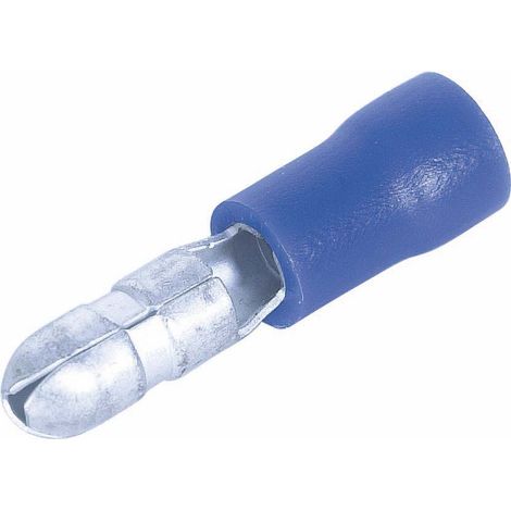 100 cosses cylindriques m4 bleu - 16840100