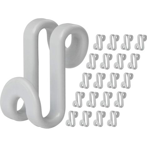 Cintre souple en corde, cintre magique anti-rides, cintre en plastique tressé pour adultes, gris, multifonctionnel, anti- (1/5)