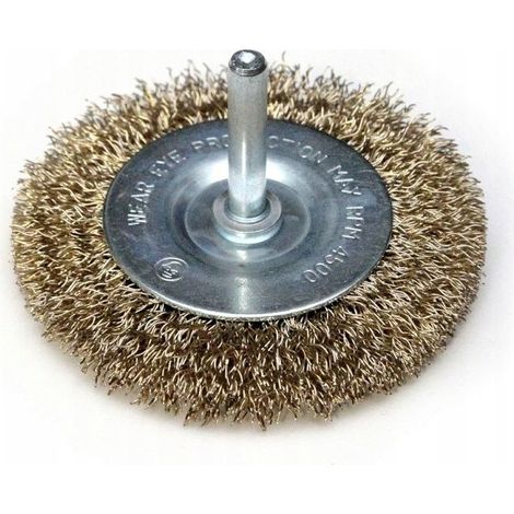 Messingdraht-Scheibenbohrbürste 63 mm