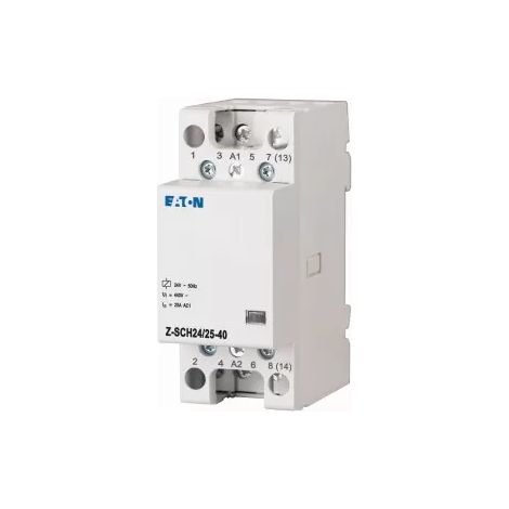 Eaton Z-SCH24/25-40 Installationsschütz Nennspannung: 24 V/AC Schaltstrom (max.): 25 A 4 Schließer (1/2)