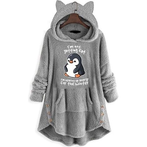 COUVERTURE - EDREDON - PLAID Sweat-shirt à capuche Couverture de peluche moelleuse imprimée style-Grey-S1 (1/3)