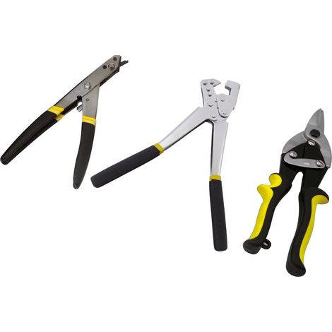 FARTOOLS Kit di pinze per cartongesso - cesoia - nibbler - attrezzatura di crimpatura