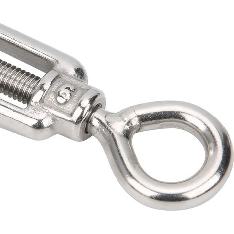 10 pièces tendeurs de câble en acier inoxydable M6, tendeurs à œillet pour câbles et cordes (1/5)