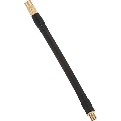 Reifenfüllschlauch-Verlängerung, 6,3 Zoll (16 cm) Reifenfüllschlauch-Verlängerung, Luftpumpenschlauch, geeignet für elektrische Reifenfüller, Fahrradmotoren (1/5)