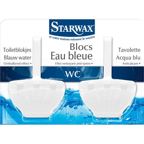 Bloques de inodoro de 40 g x 2 - Starwax