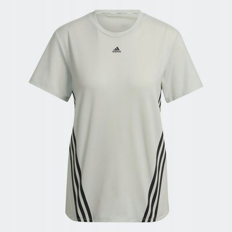 Y7362 adidas TrainIcons 3-Stripes Tee HK6976 CAMISETA DEPORTIVA PARA MUJER M (1/5)