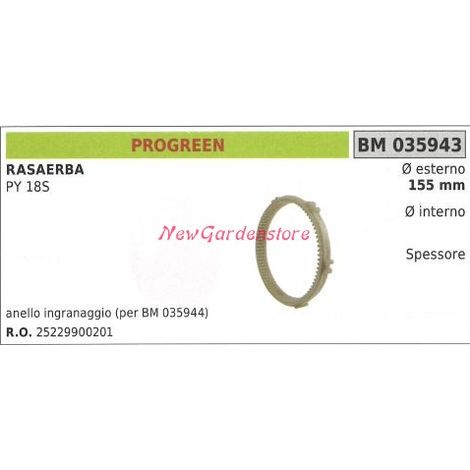 Radzahnkranz PROGREEN Rasenmäher Rasenmäher PY 18S 035943