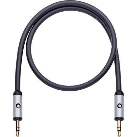Klinke Audio Anschlusskabel [1x Klinkenstecker 3.5 mm - 1x Klinkenstecker 3.5 mm] 1.50 m Schwarz ver (1/5)