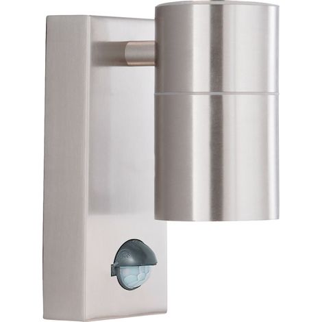 Searchlight Outdoor - Applique a 1 luce in acciaio inox IP44, GU10 (1/5)