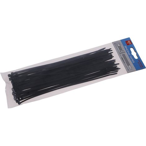 Cintas de encuadernación LEVIOR 250x3,6mm 50 piezas negras 23816.01