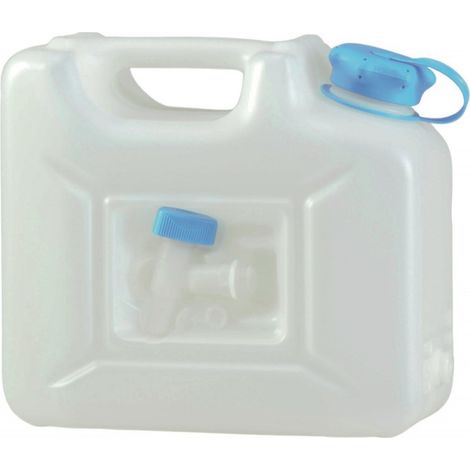 hünersdorff  bidón  de  agua  12  l  HD-PE  apilable,  con  grifo  dosificador  -  816500