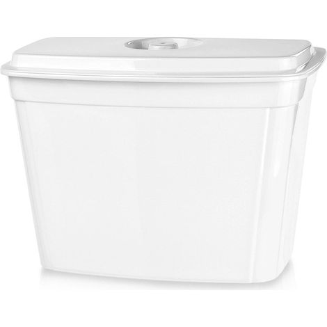 Cubo de basura para puerta de cocina, 4 litros, blanco (1/5)