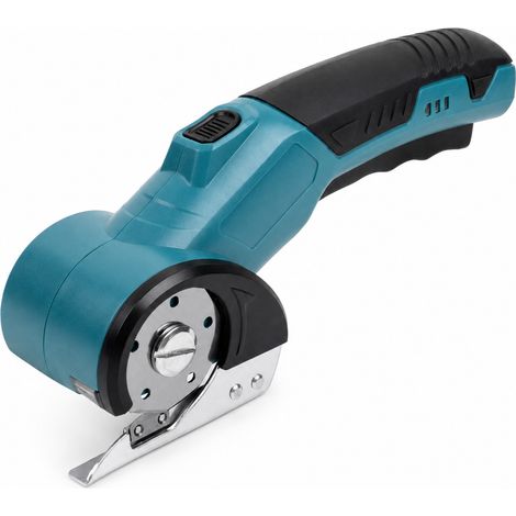 Rechargeable Electric Scissors for Fabric Leather Dark Blue (1/5)