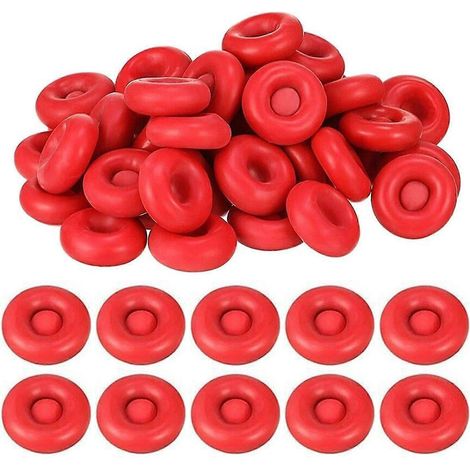 Bouchons réutilisables en latex pour tubes de calfeutrage, compatibles avec une étanchéité parfaite et un entretien facile du calfeutrage, multicolores. (1/5)