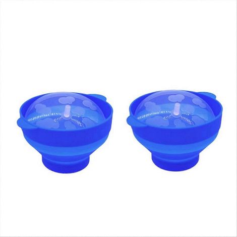 Bol à popcorn pour micro-ondes, seau en silicone C (1/5)