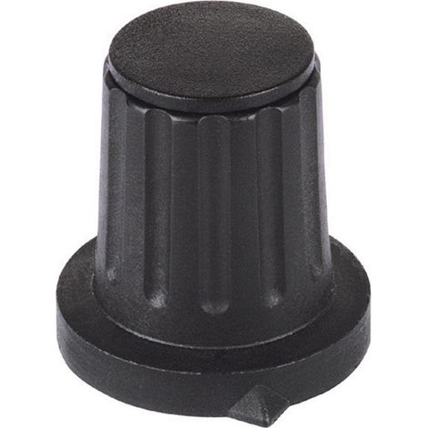 Mentor 4311.6131 4311.6131 Drehknopf mit Zeiger Schwarz (Ø x H) 20 mm x 17 mm 1 St. (1/2)