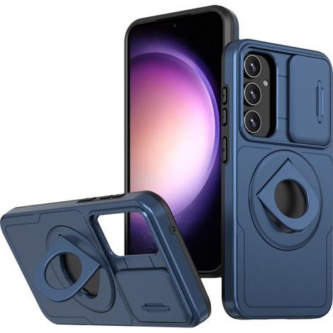 Funda protectora para Samsung Galaxy A54 con MagSafe, CamShield Magnet, color azul. (1/5)