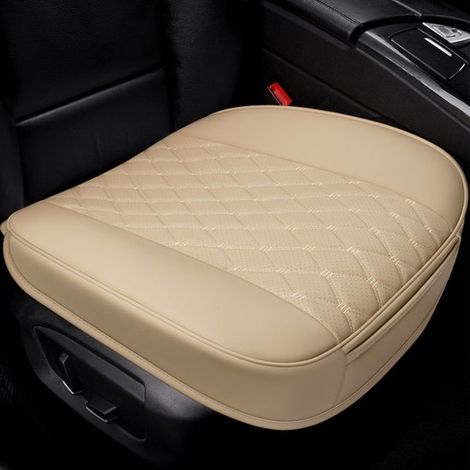 Coprisedili auto in PU, bordo perimetrale, protezione per la parte inferiore del sedile anteriore, sedile singolo, senza schienale (54 cm (L) x 53 cm (P), 1 pezzo, sc (1/5)