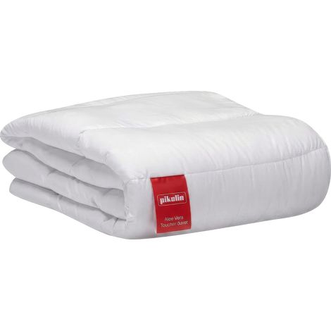 Couette 140 x 200 cm 150 g d'Été en Fibre Aloe Vera pour Lit 1 Personne - Couette Hypoallergénique, Lavable, Léger, Douce et Respirante (1/5)