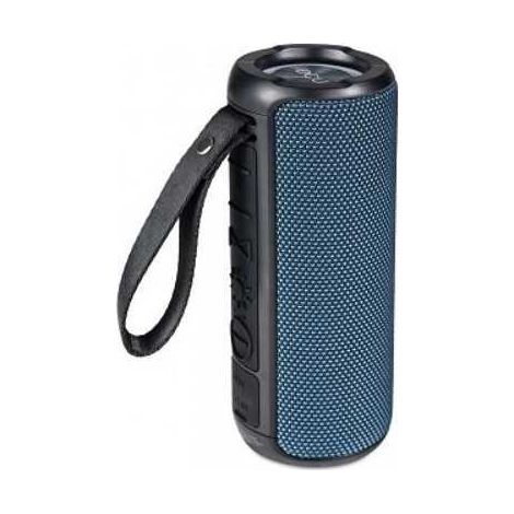 Altavoz DCU led bluetooth 5.0 IPX5 azul