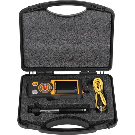 Testeur de dureté numérique ABS – Haute précision – Écran couleur TFT HT-1208 – Pour acier, alliage d’aluminium et cuivre