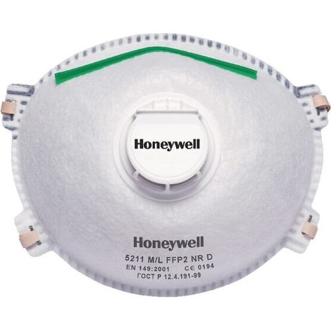 Masc. polvo 5211M/L FFP2 (20x) HONEYWELL 1005586