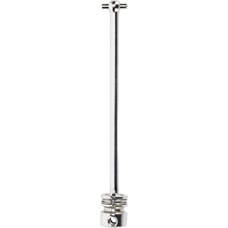 Arbre de transmission arrière stable fiable durable en fer pièce de rechange pour voiture modèle Wltoys 104001 1/10 (1/5)