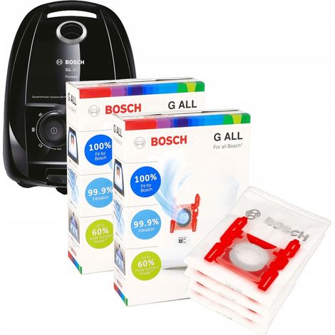 Sacchetti per aspirapolvere Bosch G ALL, 8 pezzi