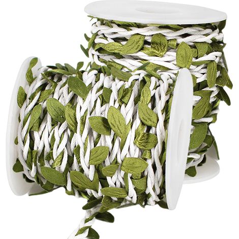 Corde En Chanvre - 5 mm - 10 M Par Rouleau - Pour Jardinage Décoration Artisanat - 2 Rouleaux (1/5)