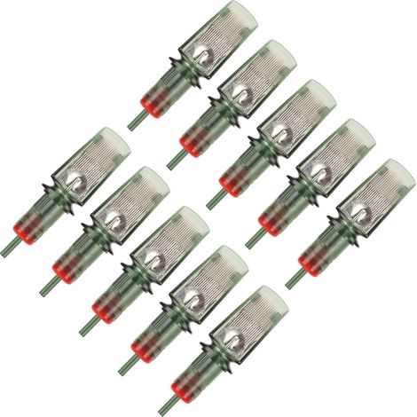 10 aiguilles incurvées jetables ultra-fines RM 1235 pour ombrage - Cartouches en acier inoxydable (1/5)