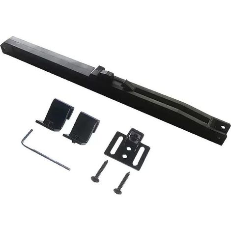 Amortisseurs pour portes coulissantes, accessoires de dégagement de meubles, amortisseur de porte coulissante pour portes de grange coulissantes en bois (1/5)