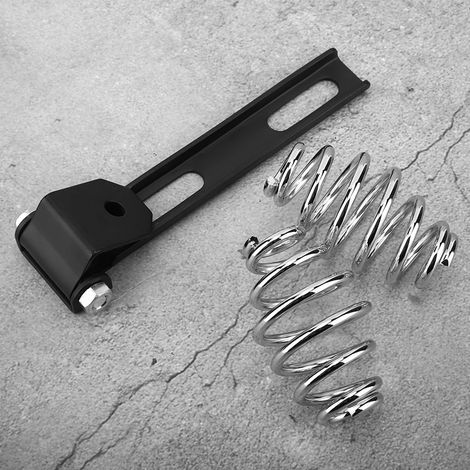 Lot de 4 ressorts de selle moto en acier inoxydable, support de fixation pour Bobber, amortisseurs robustes, pièces de rechange universelles. (1/5)