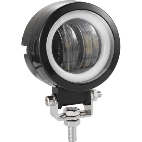Faros LED redondos de 7,6 cm (3 pulgadas) para motocicletas, vehículos todoterreno, ATV y UTV, luces de trabajo impermeables, faros antiniebla y luces de circulación diurna. (1/5)