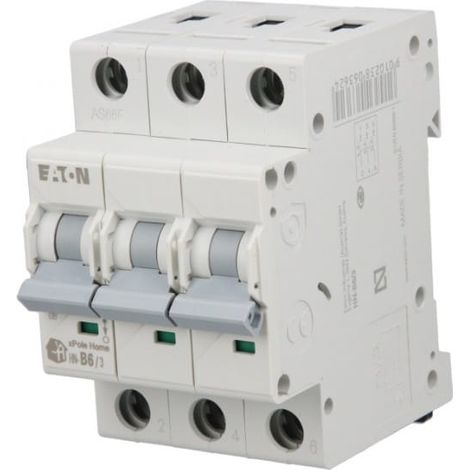 Eaton 194878 HN-B6/3 interruttore 3 poli 6A 400V