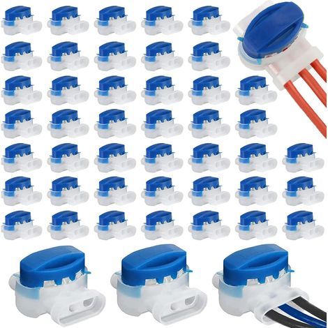 40 Stück Original Gel-gefüllte Harz-Kabelverbinder für Mähroboter, 314 wasserdichte Verbinder für Automower Mähroboter – wasserdicht, sicher, kein Abisolieren erforderlich (1/5)